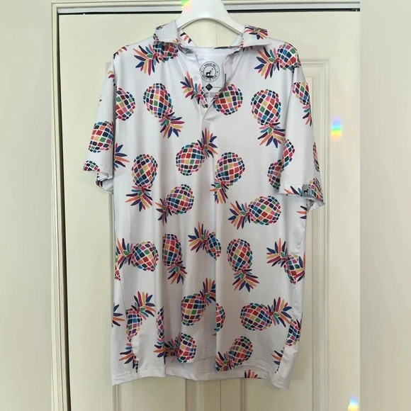 Proud 90 Golf is Fun polo. Size XL. - Picture 1 of 5